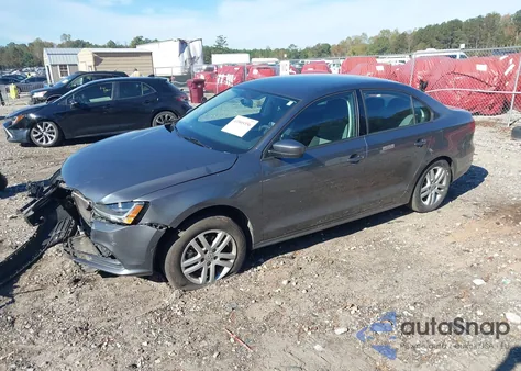 2018 Volkswagen Jetta 1.4T S from USA, damaged, VIN 3VW2B7AJ2JM204507